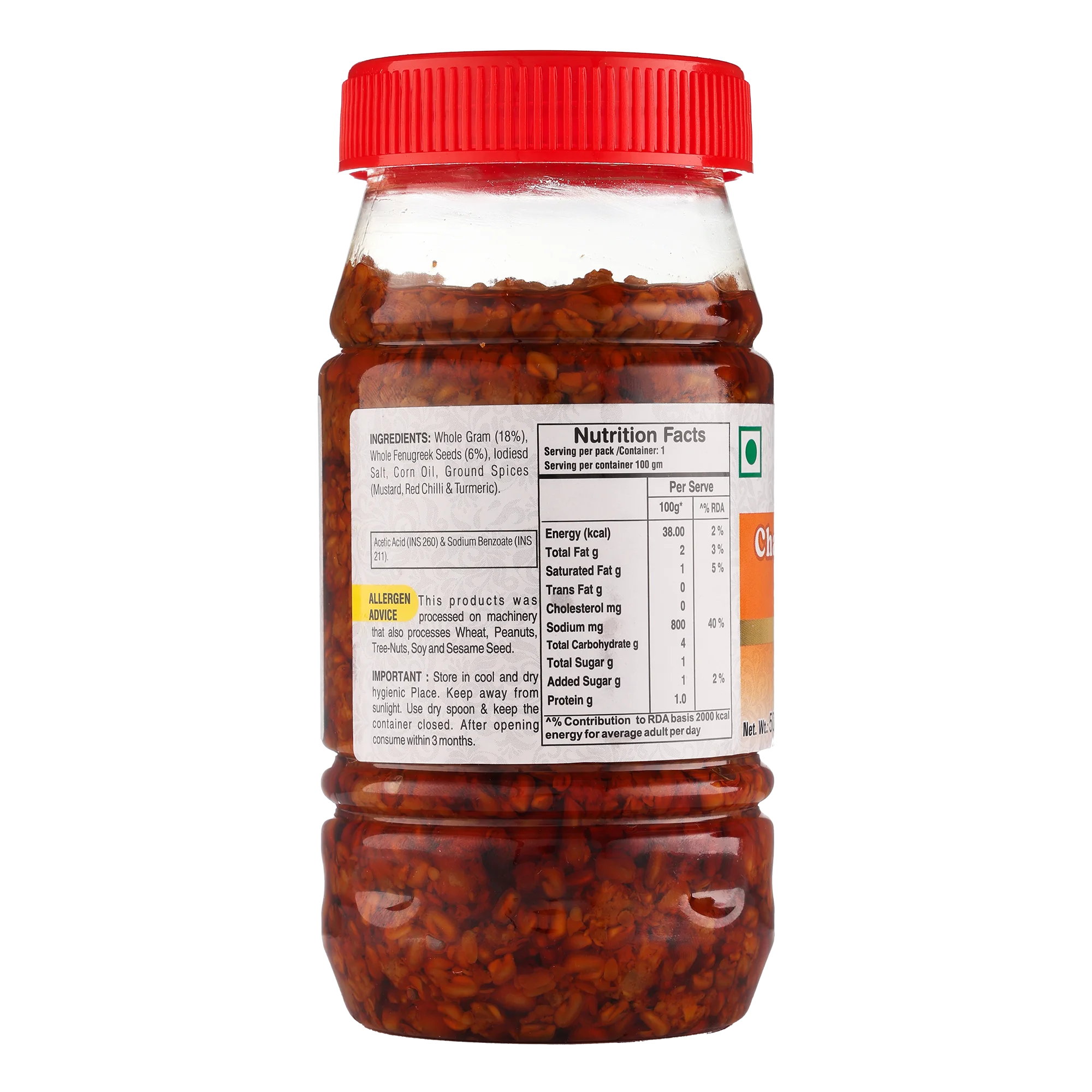 Pickle Chana Methi