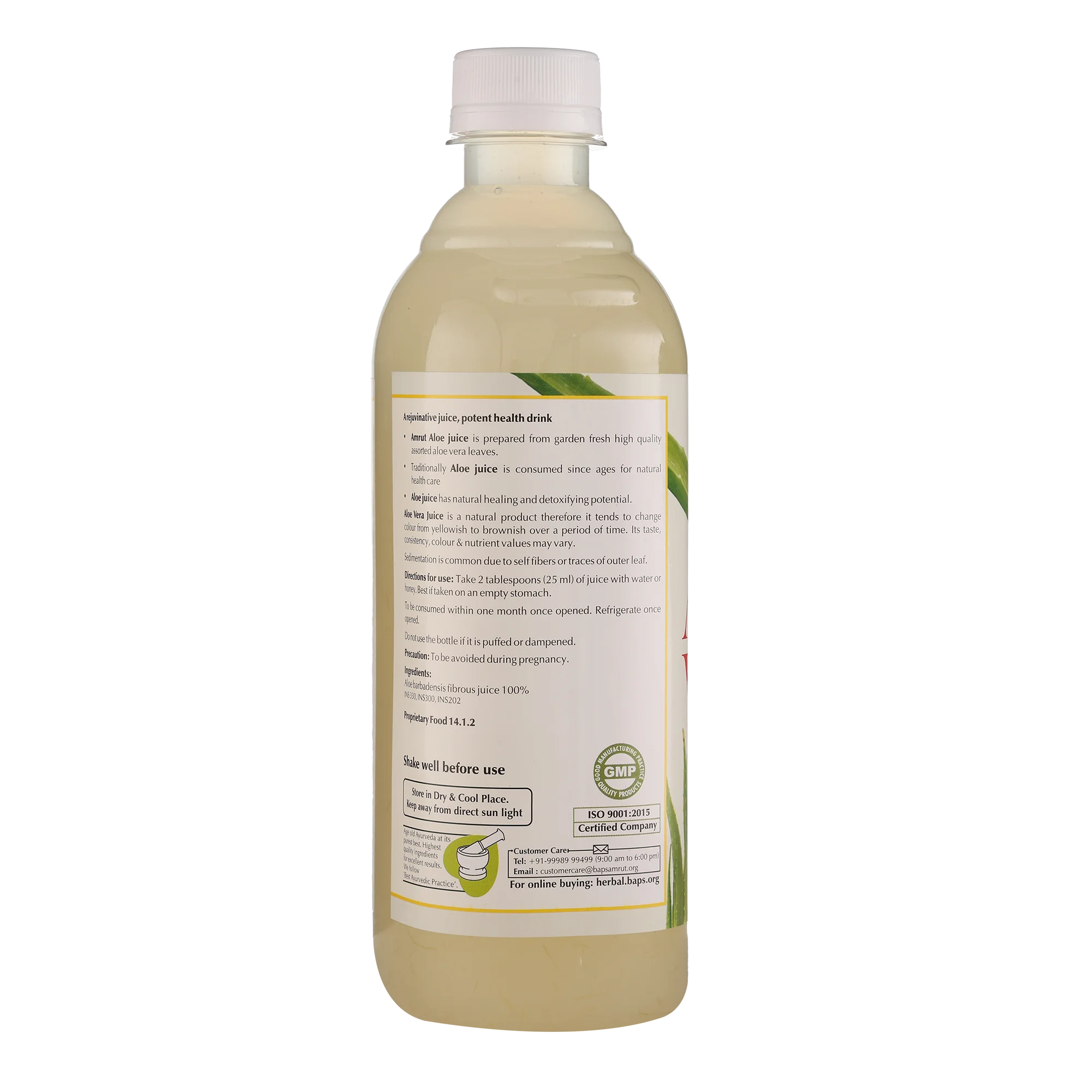 Aloe Vera Juice- Daily Wellness Herbal Juice