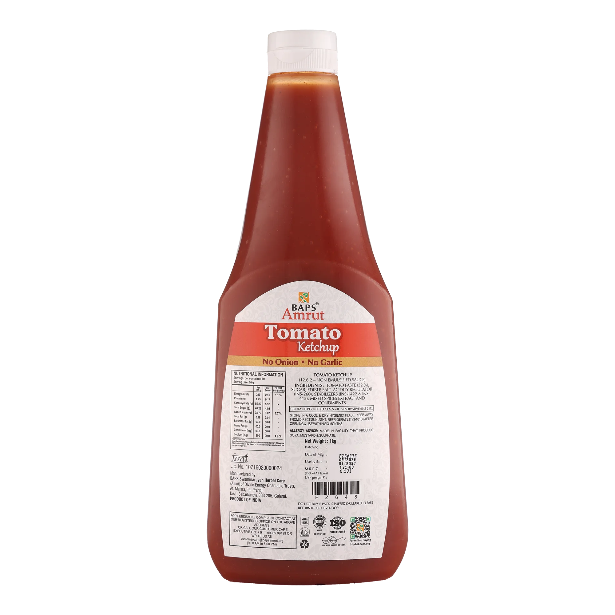 Tomato Ketchup- Tomato Based Condiment