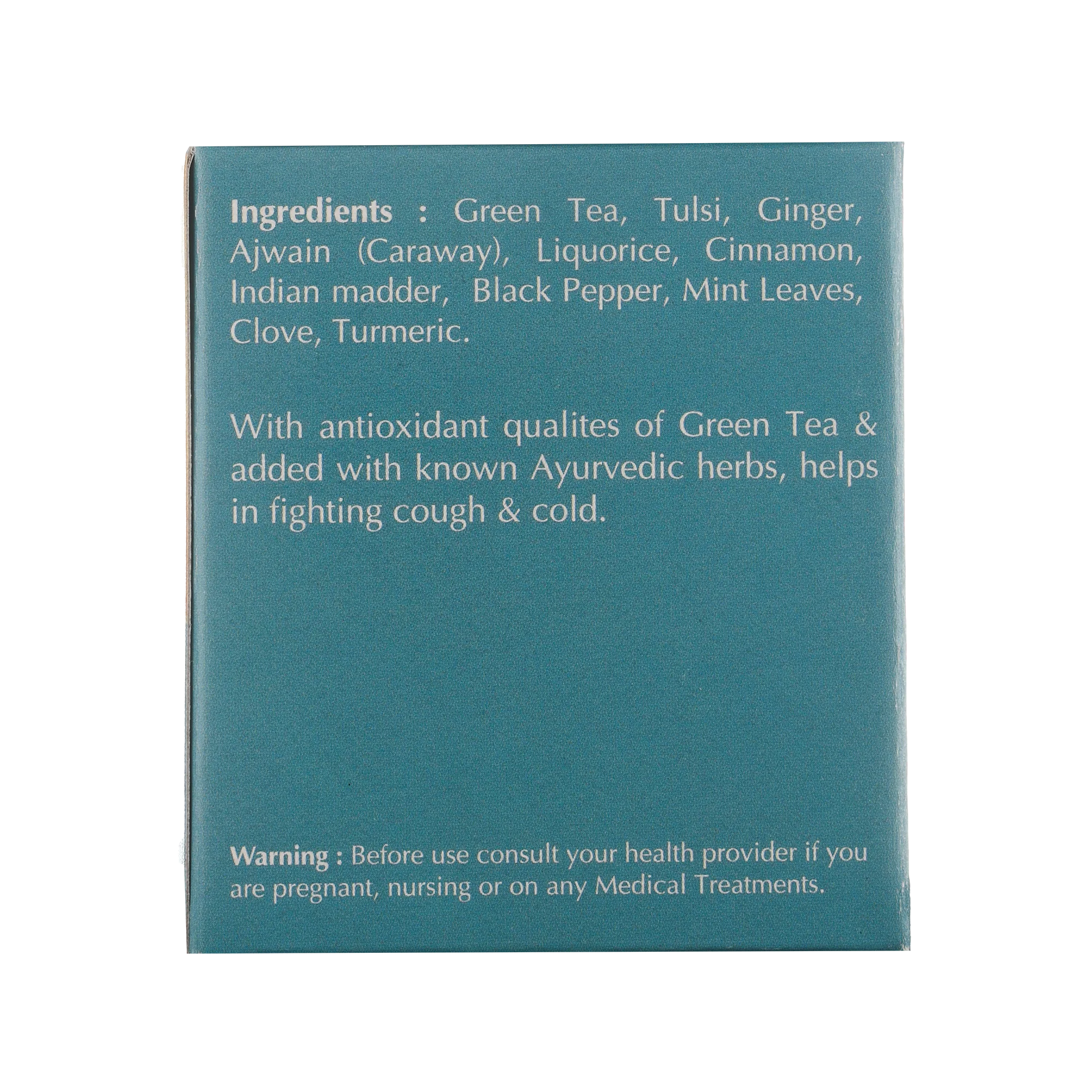Green Tea with Anti Cough & Cold Herbs