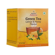 Green Tea with Lemon & Honey Flavour