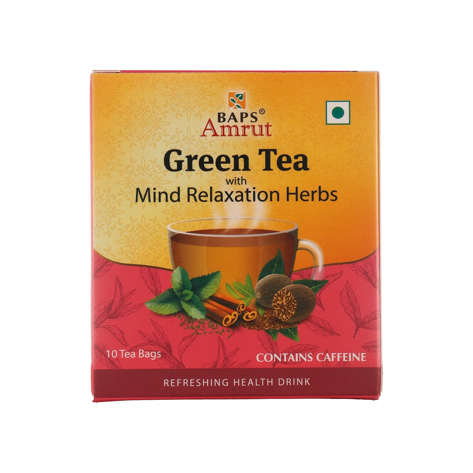 Green Tea with Mind Relaxation Herbs