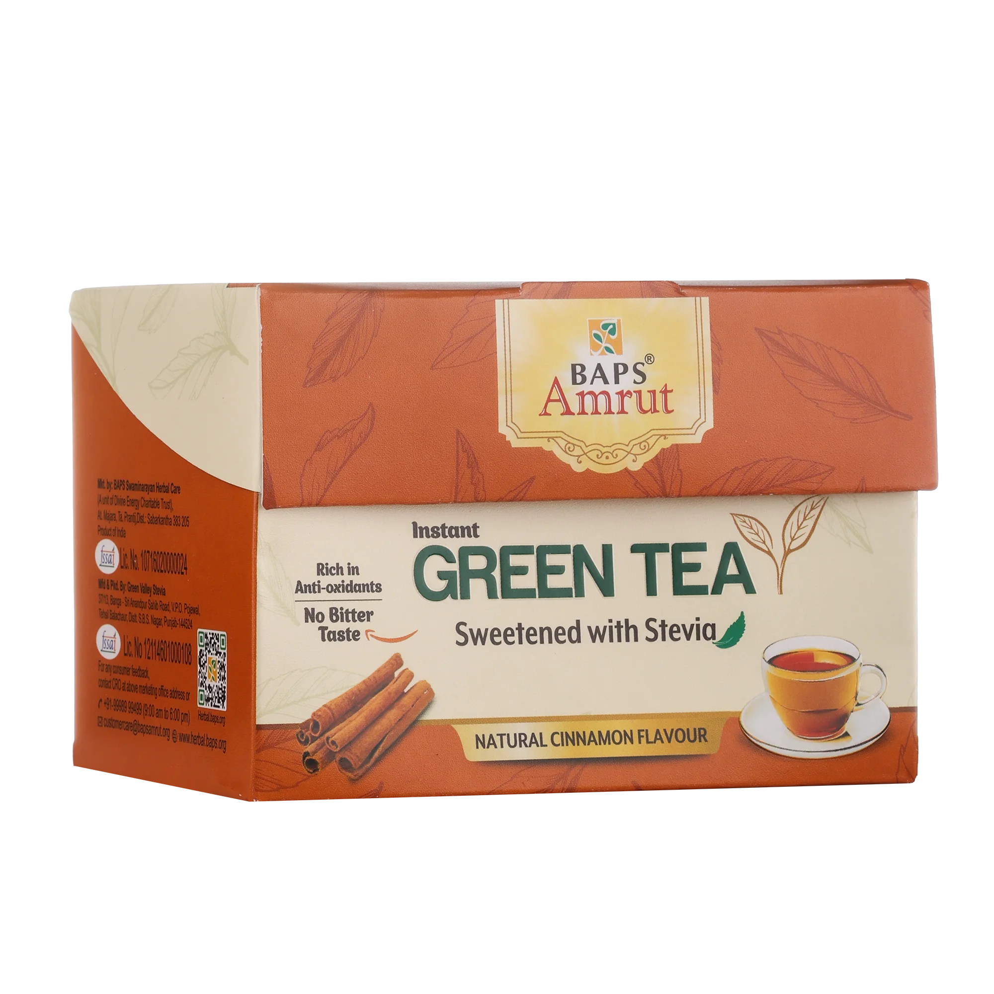Instant Green tea Cinnamon flavour
