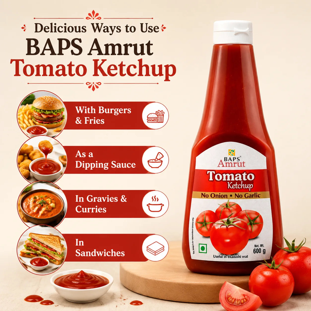 Tomato Ketchup- Tomato Based Condiment