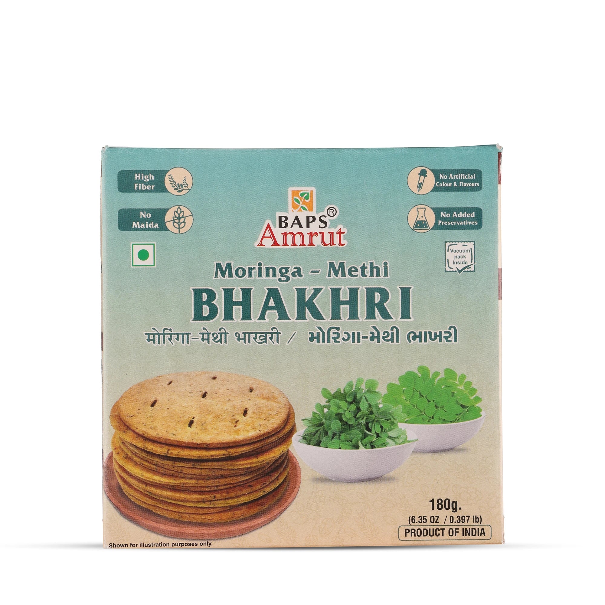 Moringa Methi Bhakhari