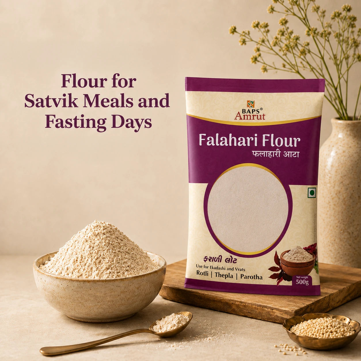 Falahari Flour- Satvik Kitchen Multigrain Fasting Flour