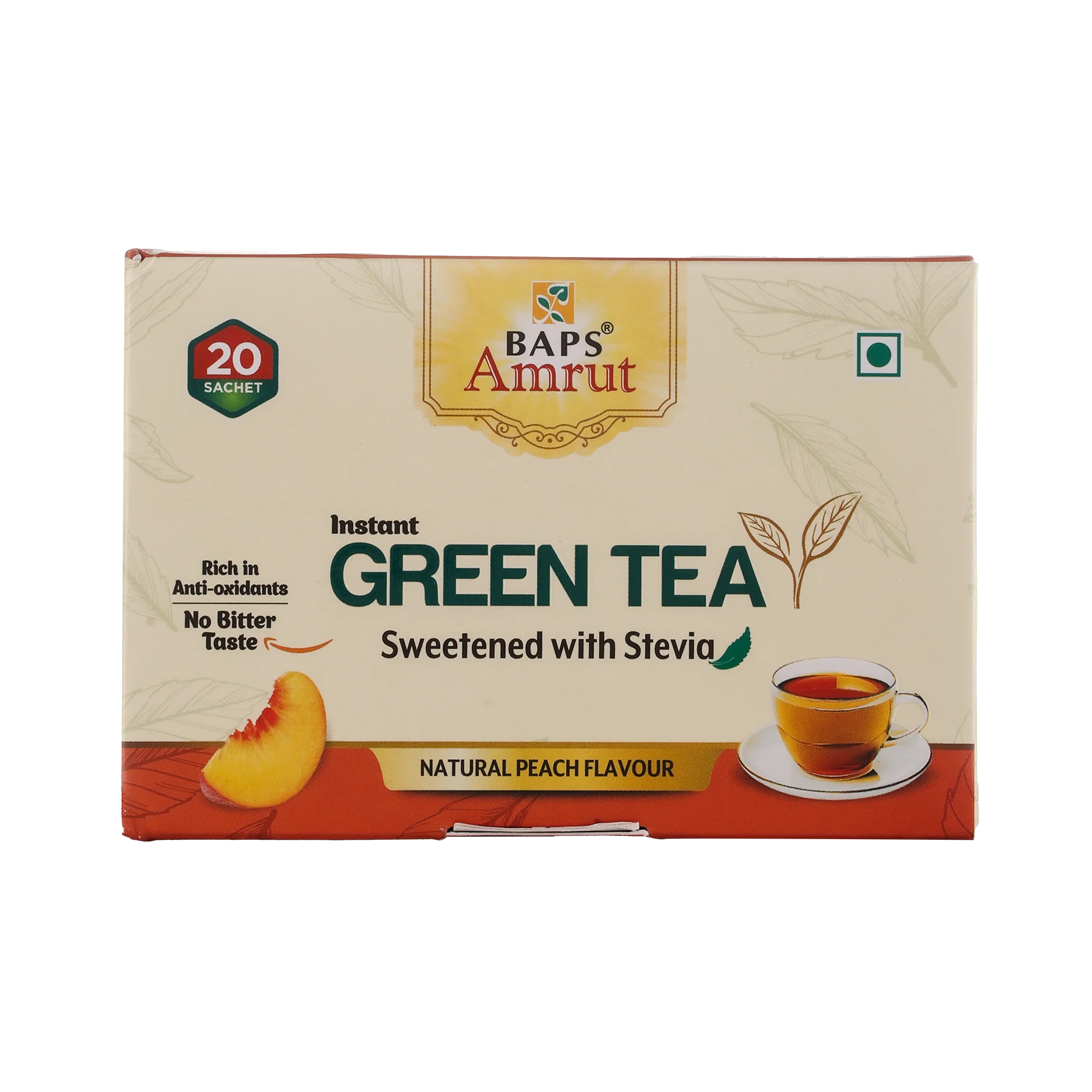 Instant Green tea Peach flavour