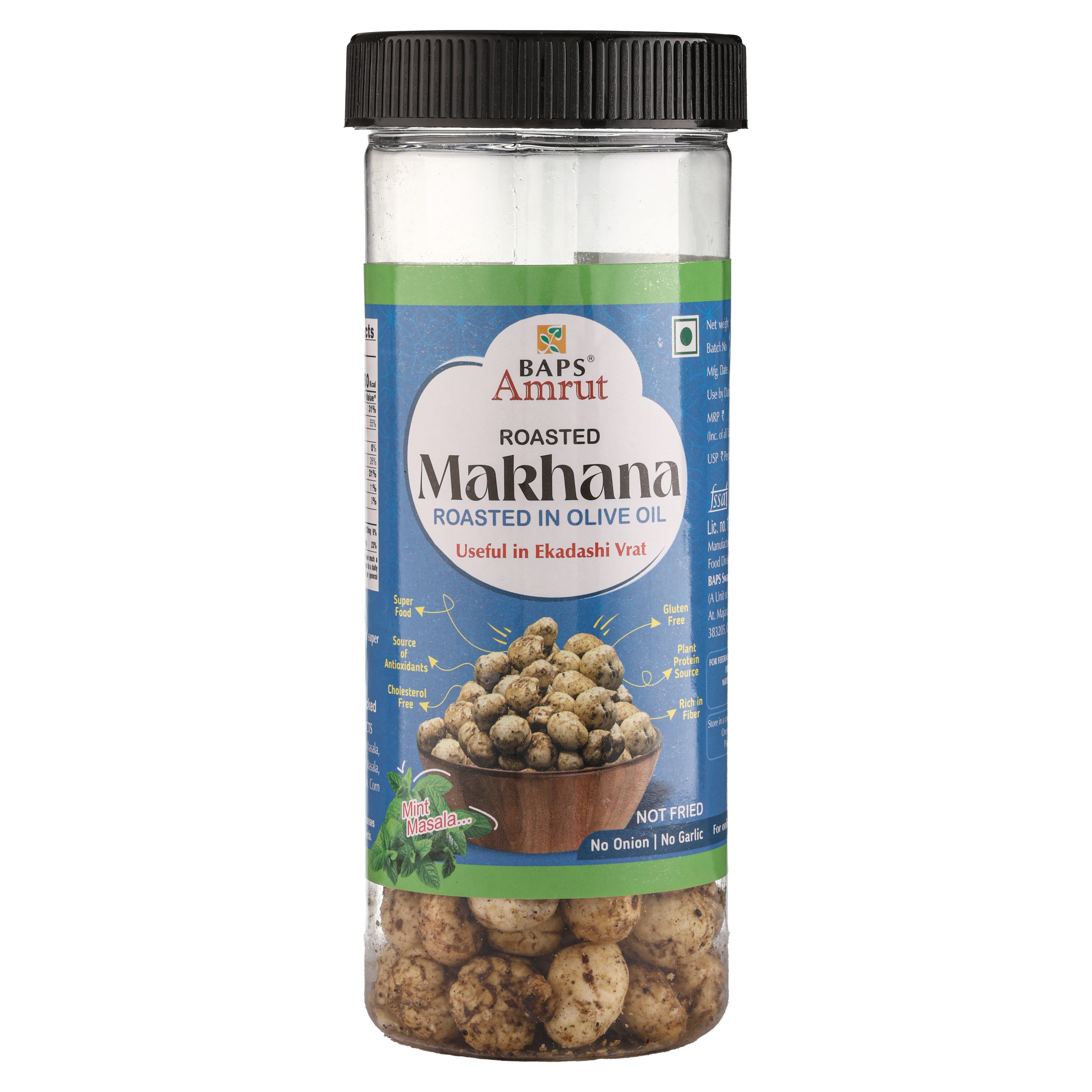 Makhana Mint Masala- Roasted Makhana Snack