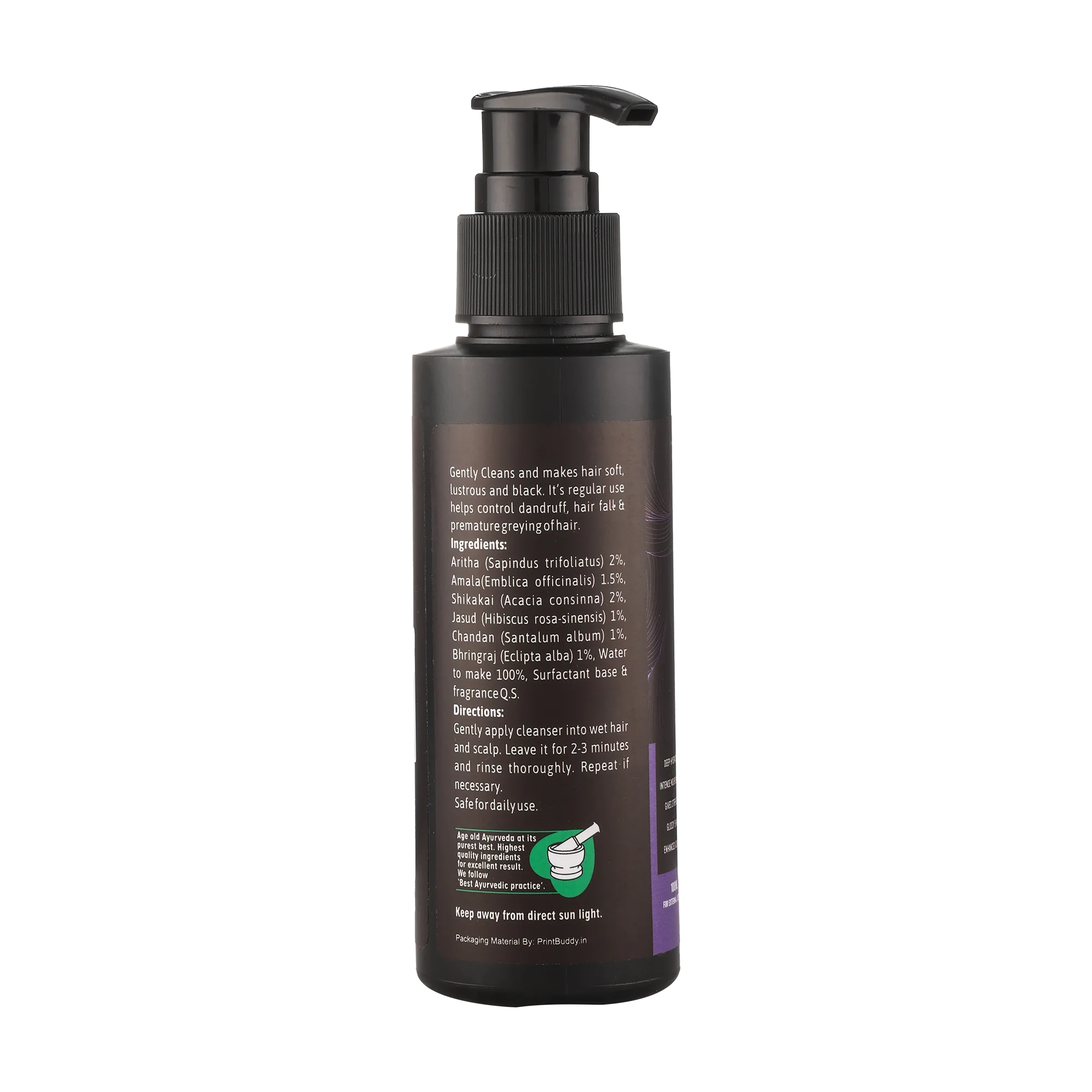 Keshmadhuri Shampoo- Herbal Hair Cleanser with Traditional Botanicals