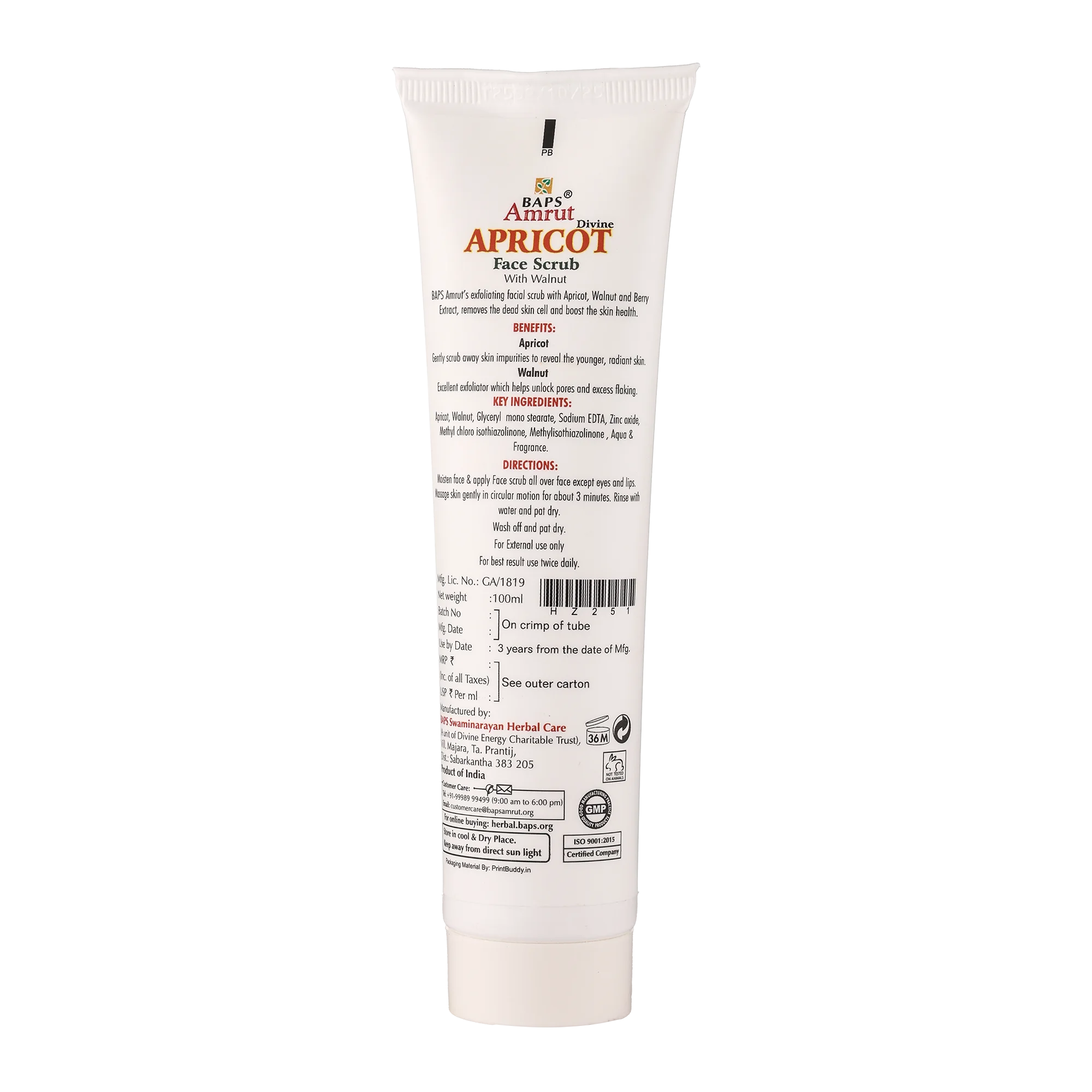 Apricot Face Scrub