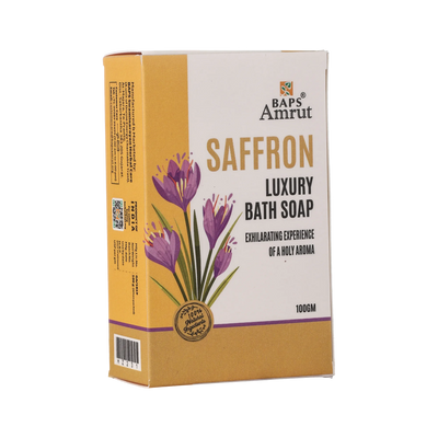 Saffron Soap- Herbal Bathing Soap with Saffron and Natural Oils