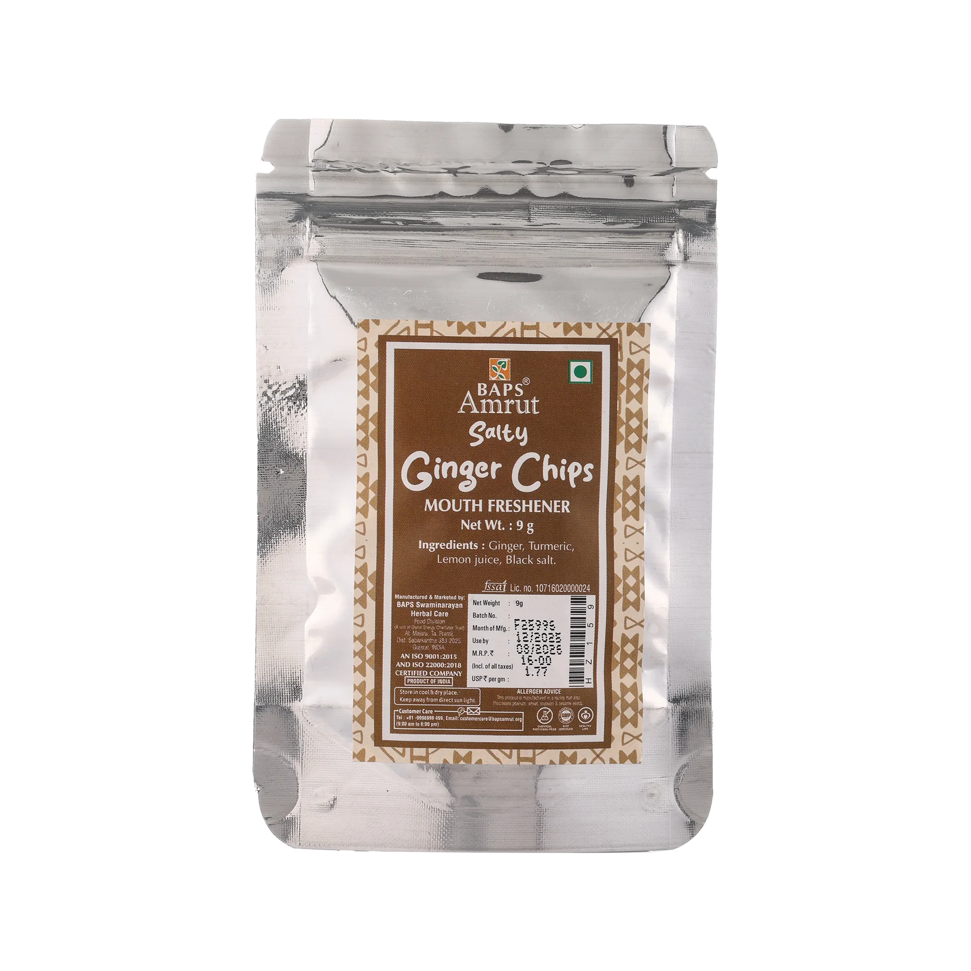 Salty Ginger Chips