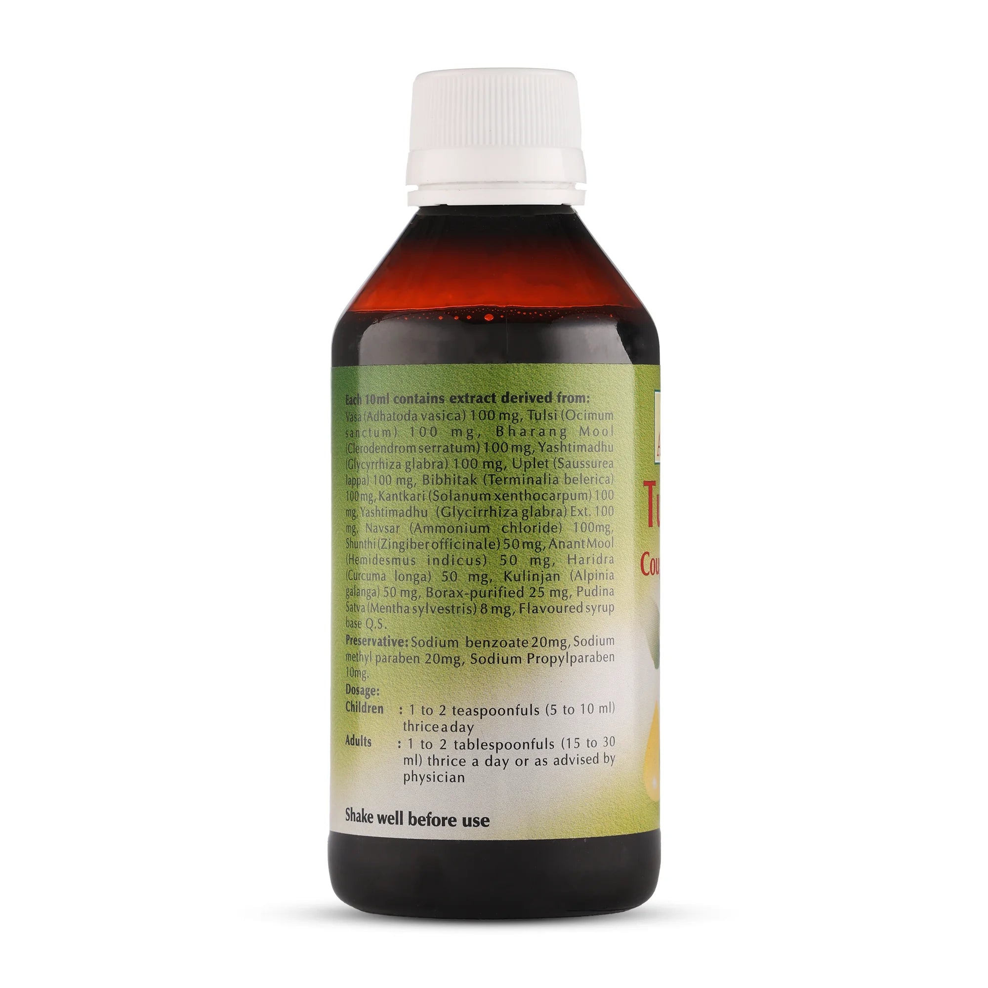 Tulsin Cough Syrup- Ayurvedic Herbal Syrup