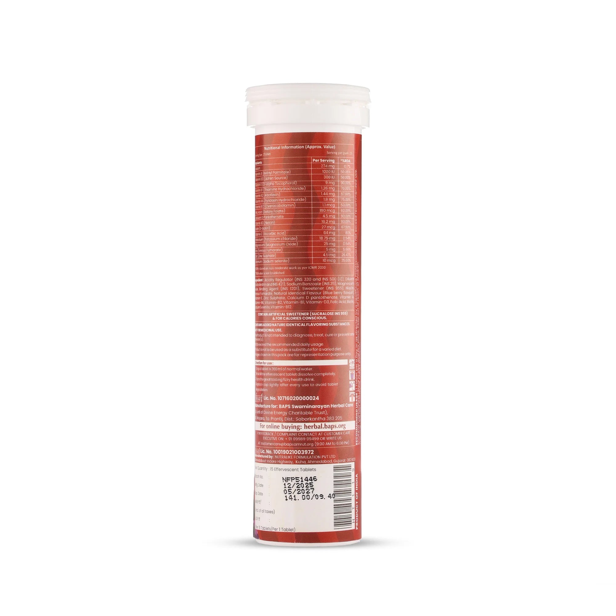 Multivitamins Effervescent Tablet