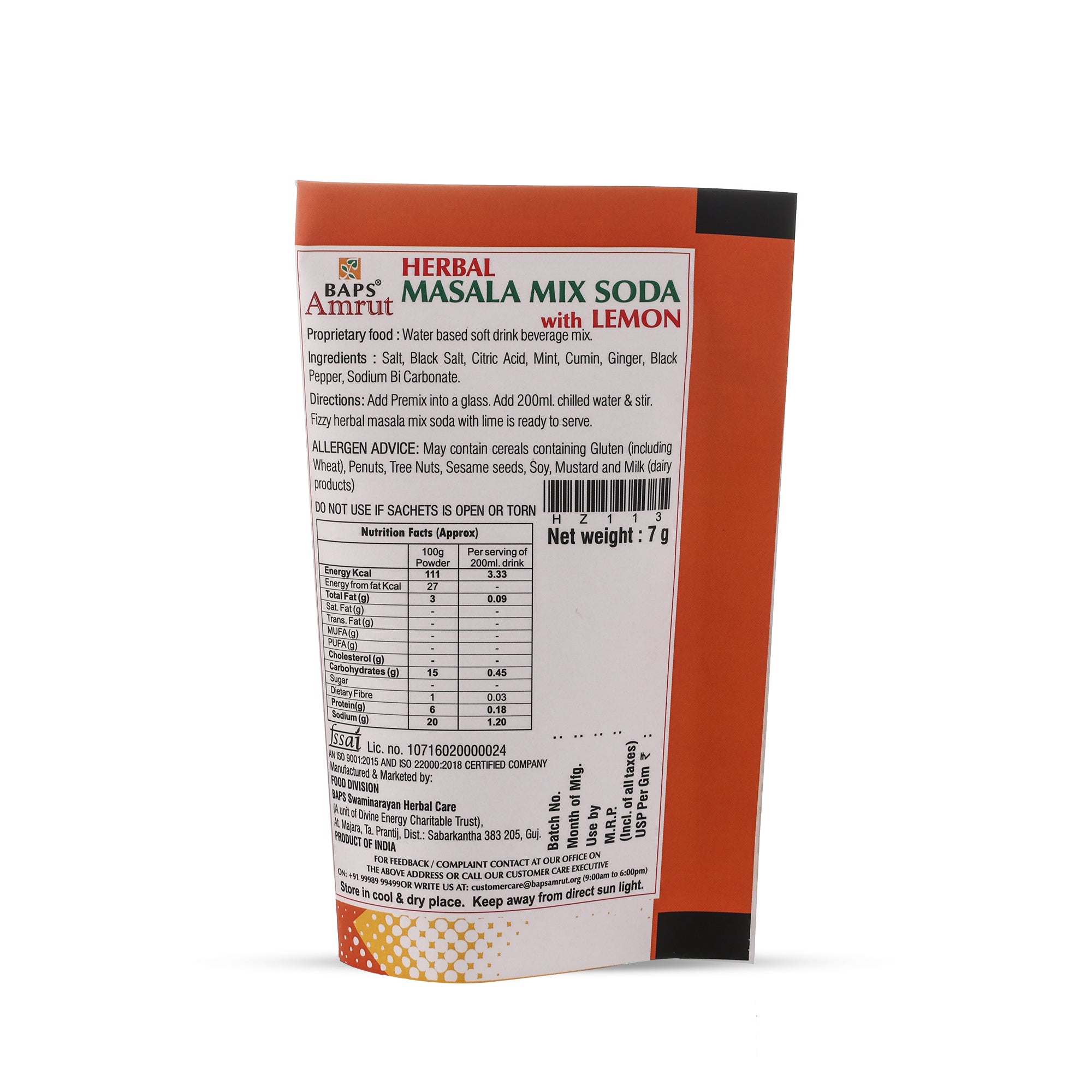 Herbal Masala Mix Soda