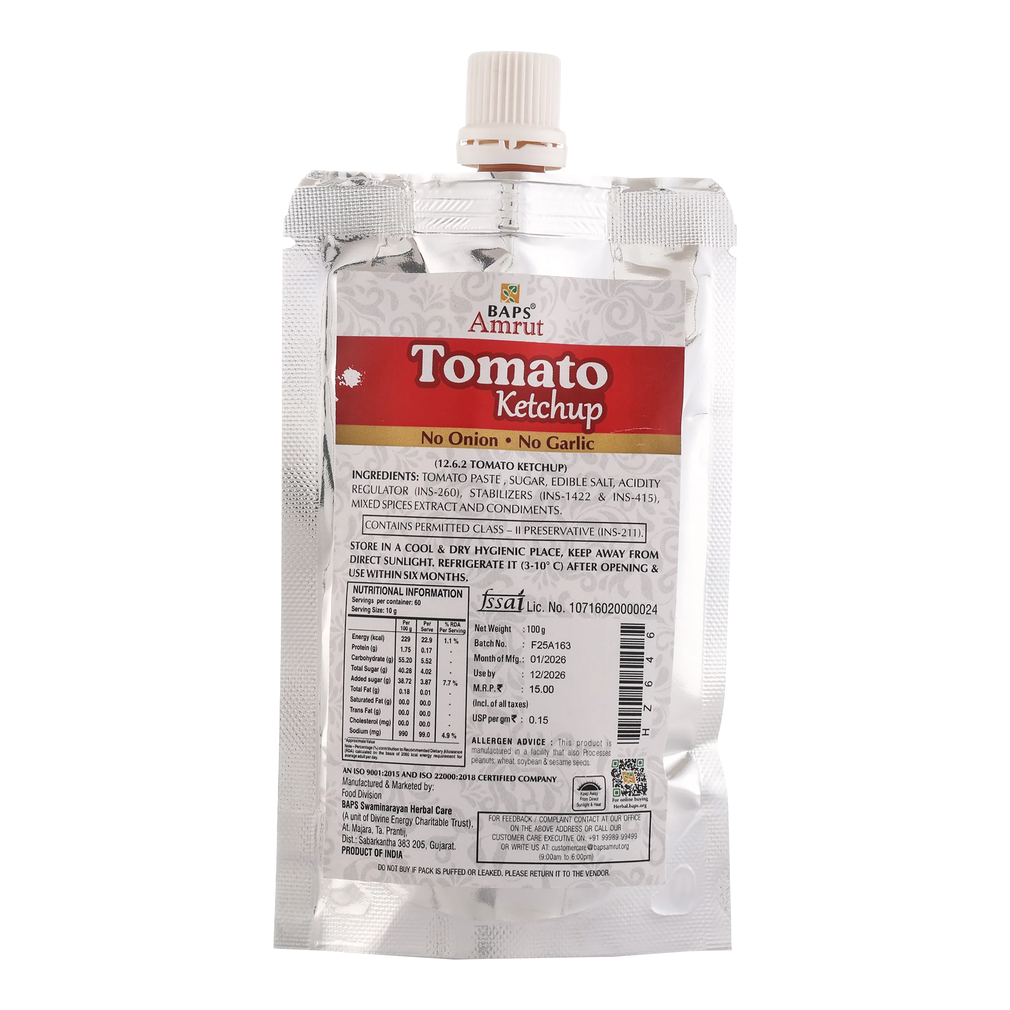 Tomato Ketchup- Tomato Based Condiment
