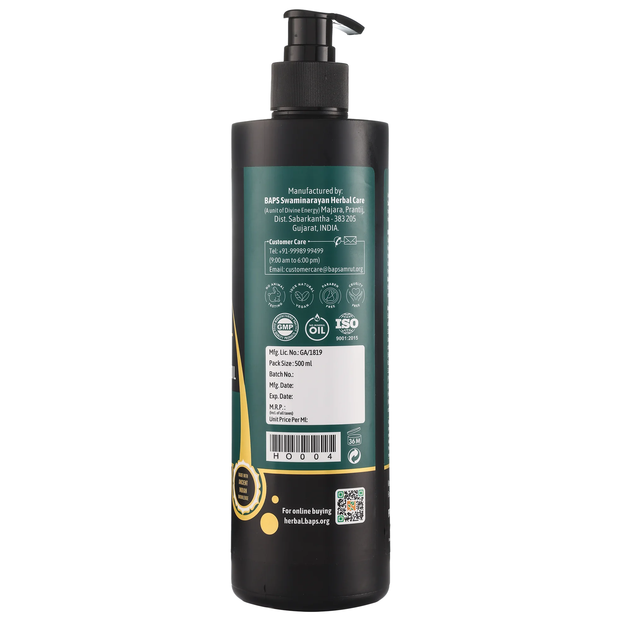 Mahabhringraj Oil- Ayurvedic Herbal Hair Oil with Bhringraj