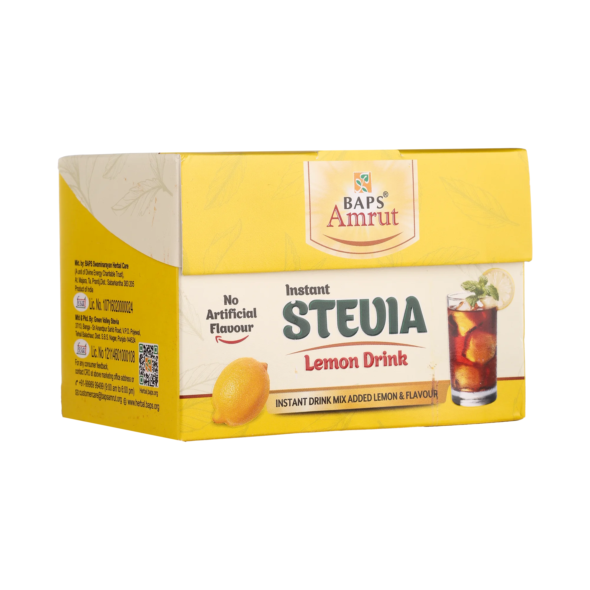 Instant Stevia Lemon Drink