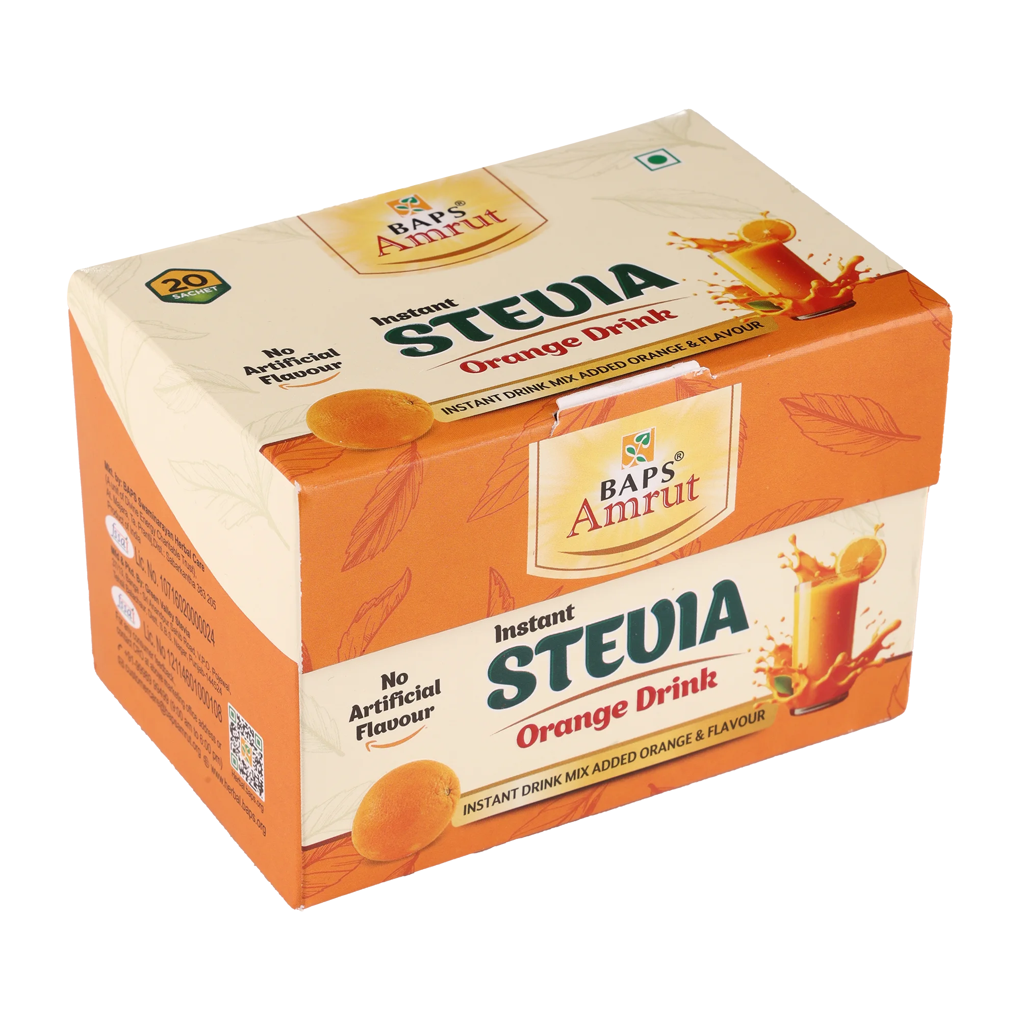 Instant Stevia Orange Drink