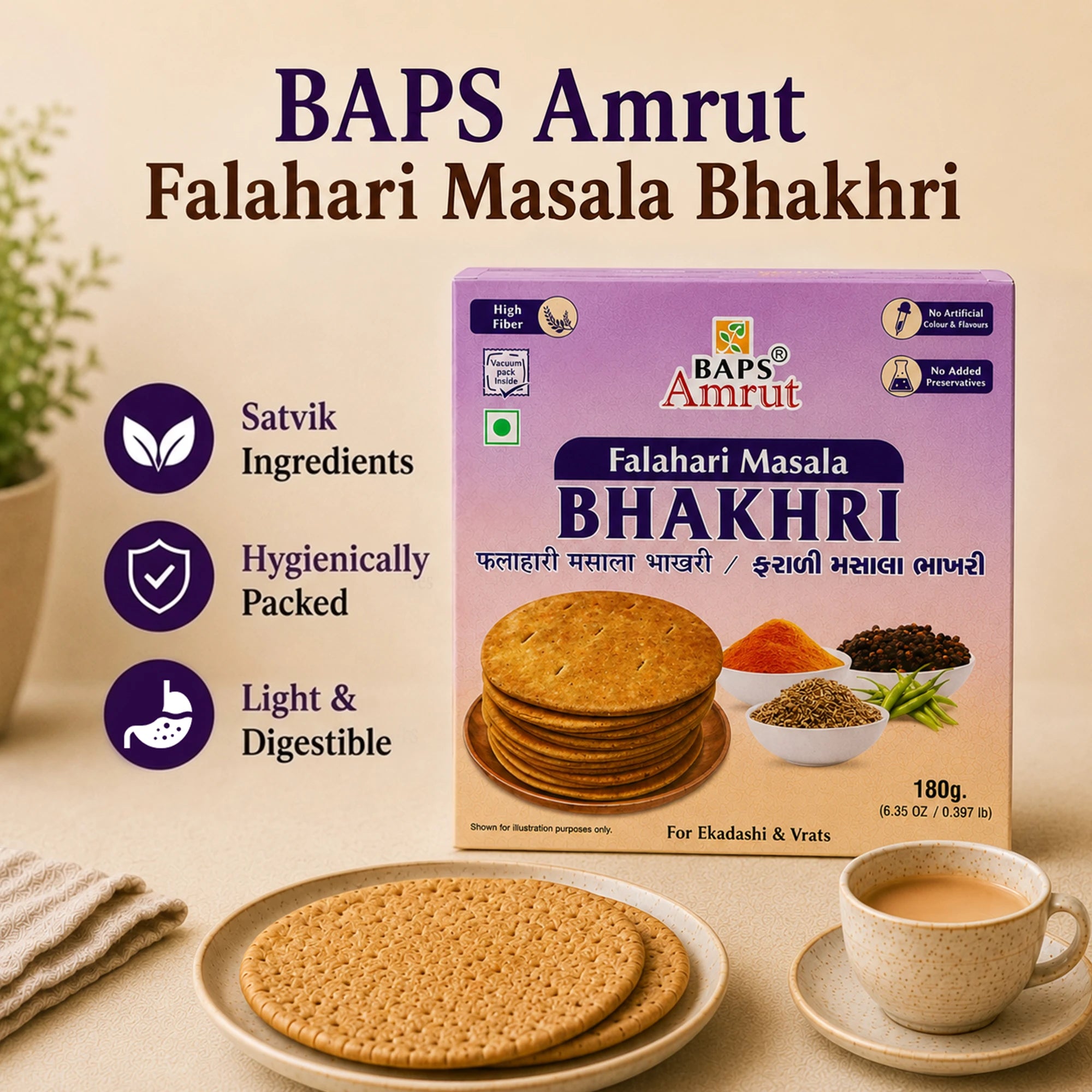 Masala Falahari Bhakhri