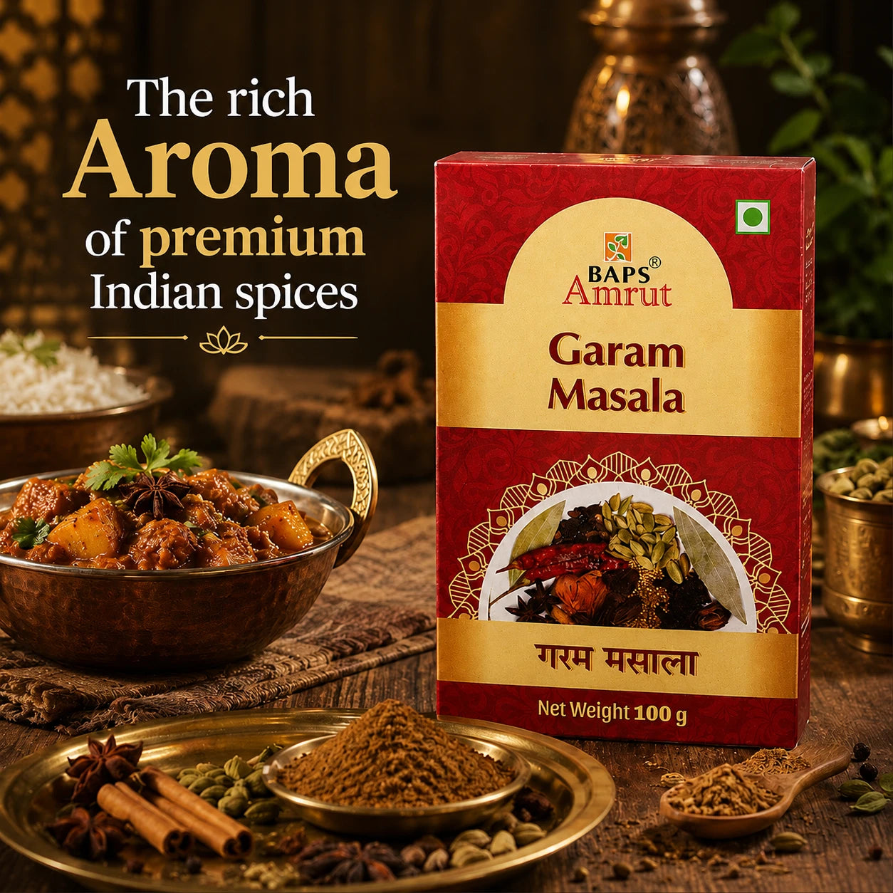 Garam Masala- Satvik Kitchen Blended Spice Mix
