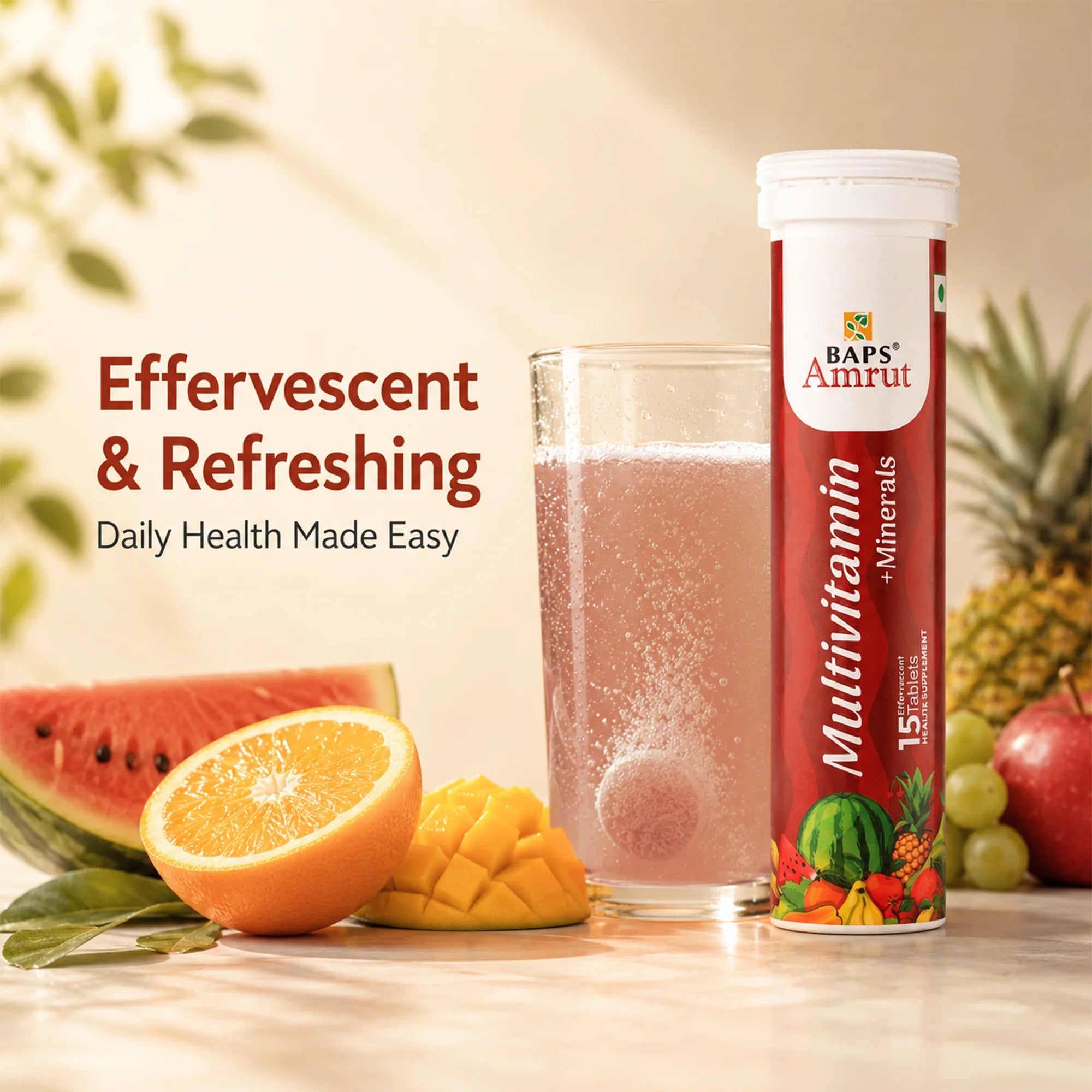 Multivitamins Effervescent Tablet