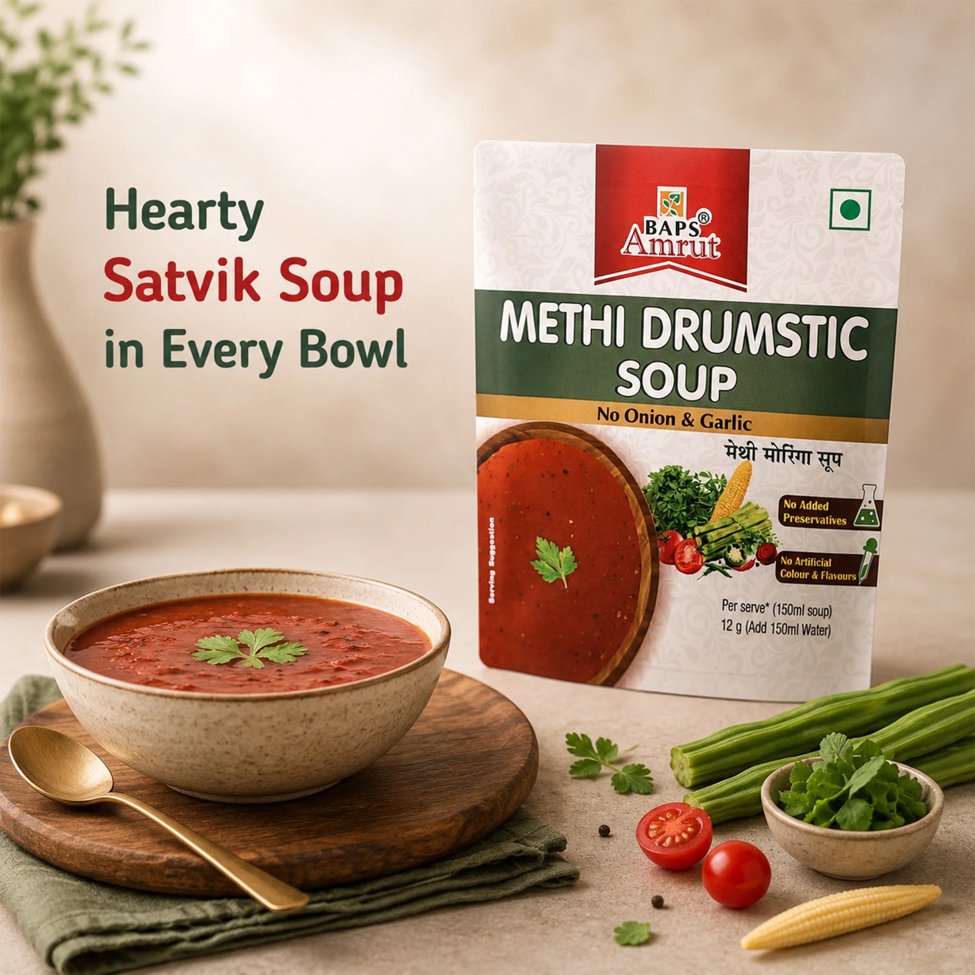 Methi Drum Stick Soup