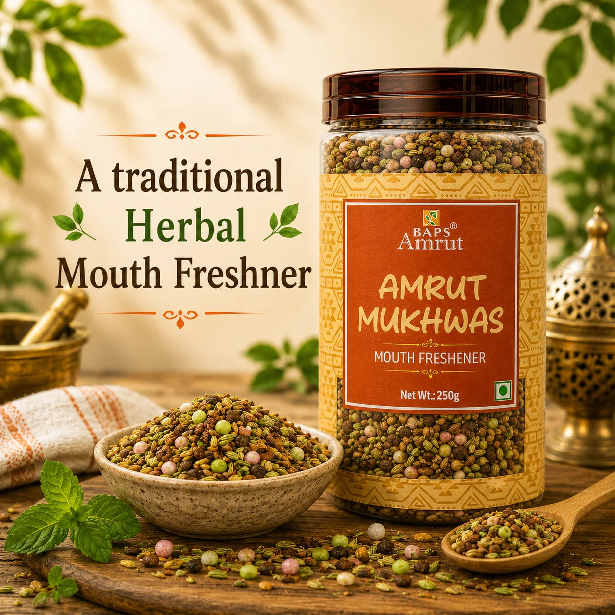 Amrut Mukhvas- Herbal Digestive Mouth Freshener