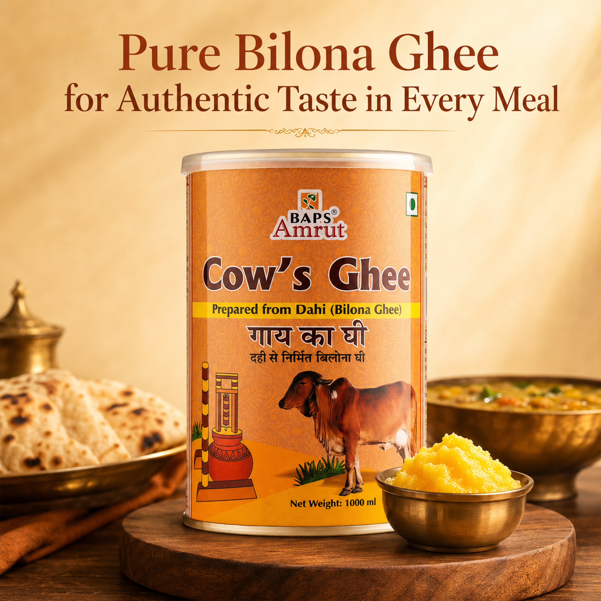 Cow Ghee- Bilona Method Cow Ghee