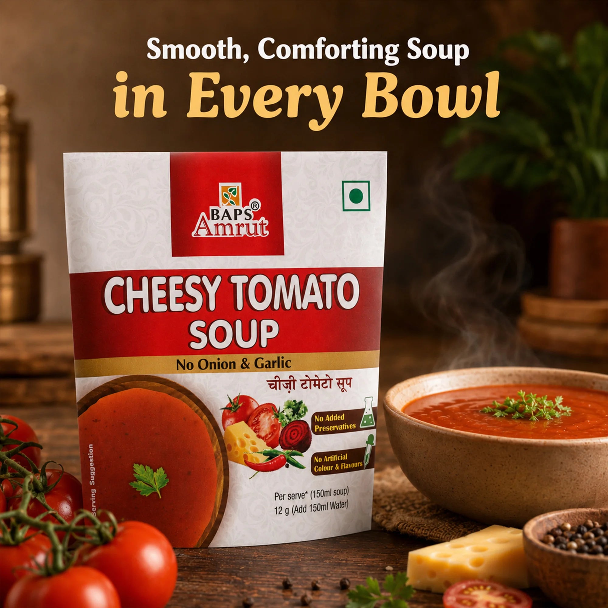 Cheesy Tomato Soup