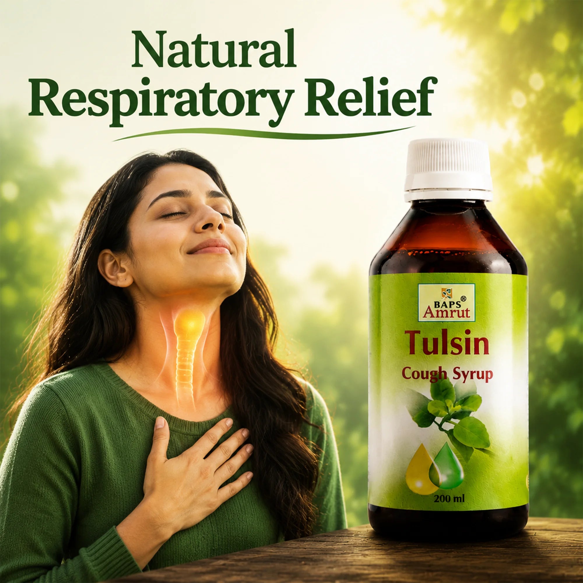 Tulsin Cough Syrup- Ayurvedic Herbal Syrup