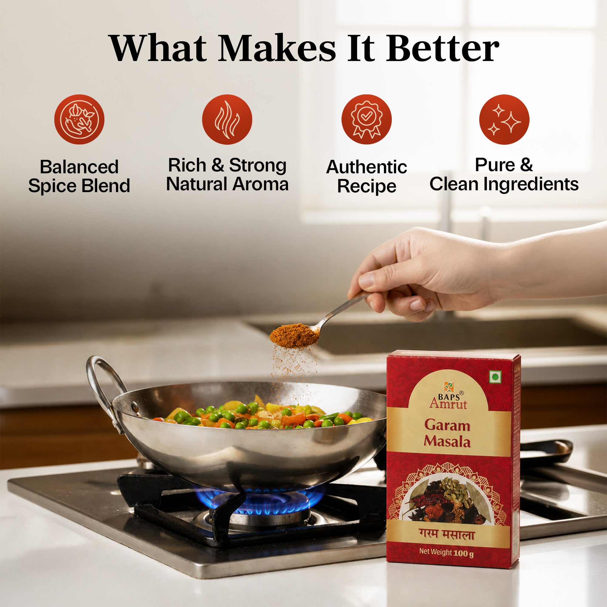 Garam Masala- Satvik Kitchen Blended Spice Mix