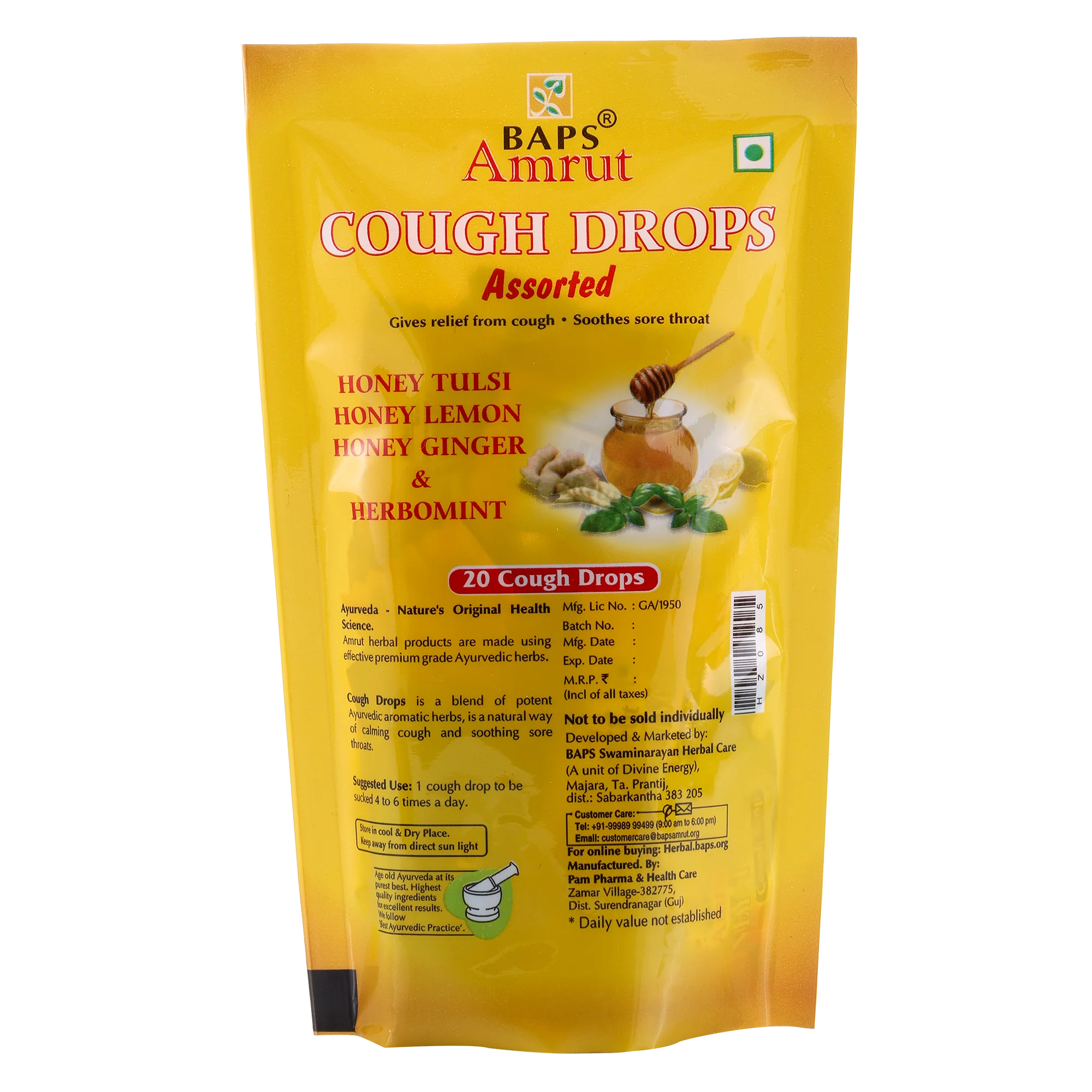 Assorted Cough Drops Pouch