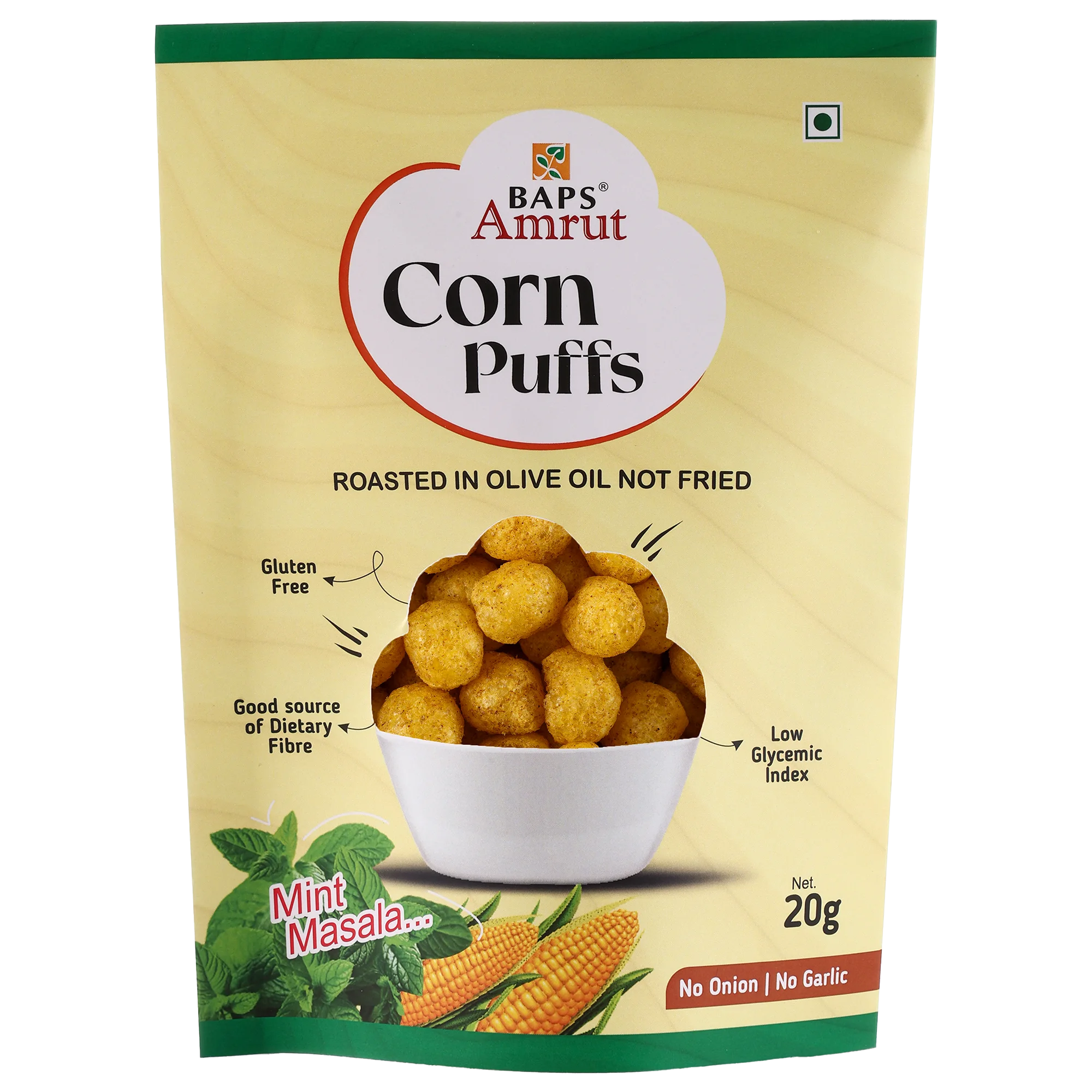 Corn Puff (Mint Masala)