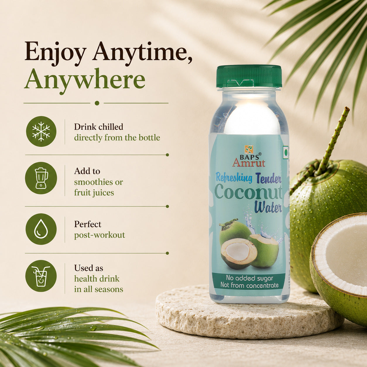 Coconut Water- Ready to Drink Coconut Beverage