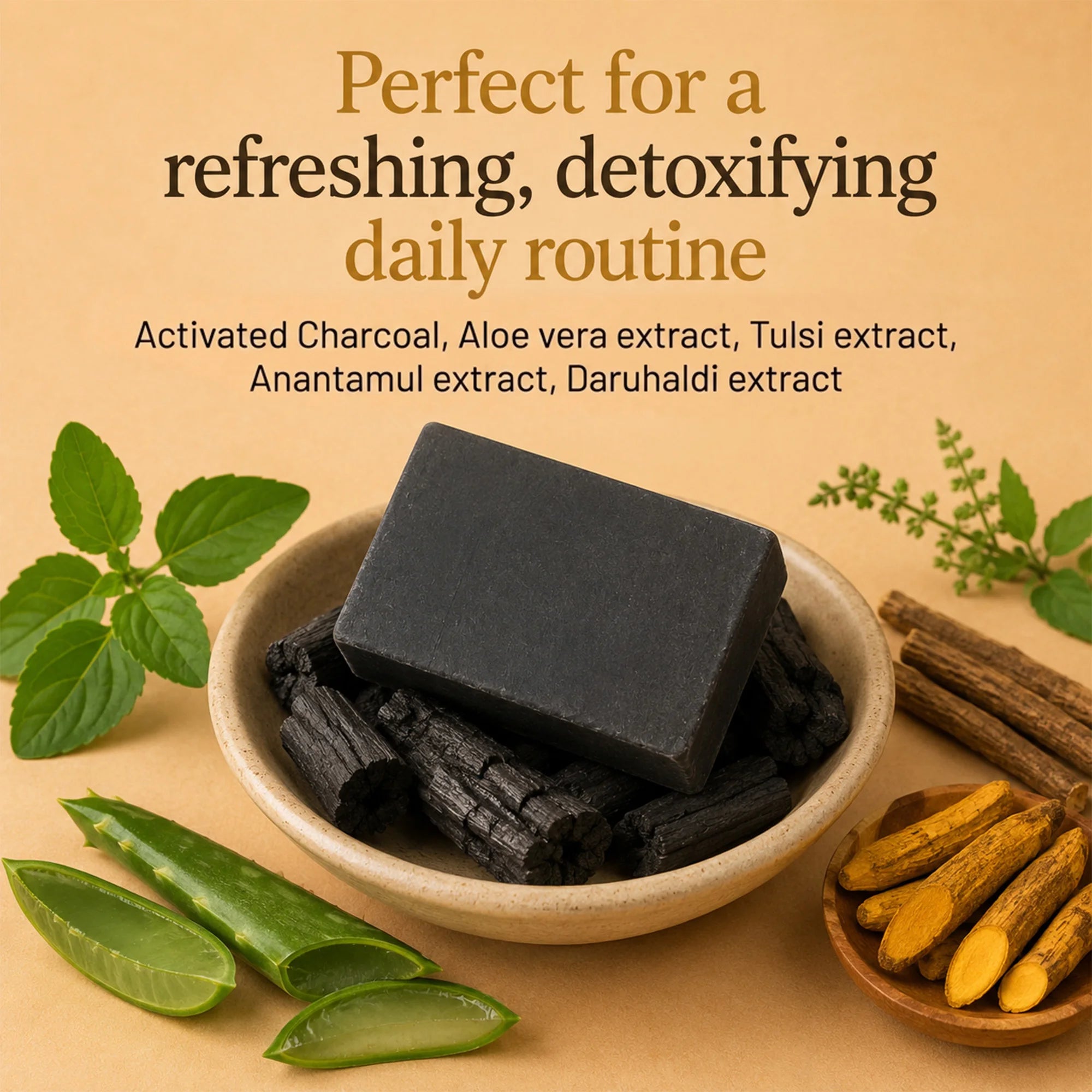 Bamboo Charcoal Soap
