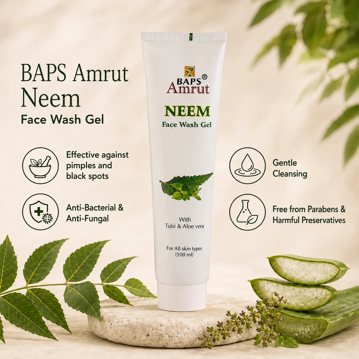 Neem Face Wash Gel