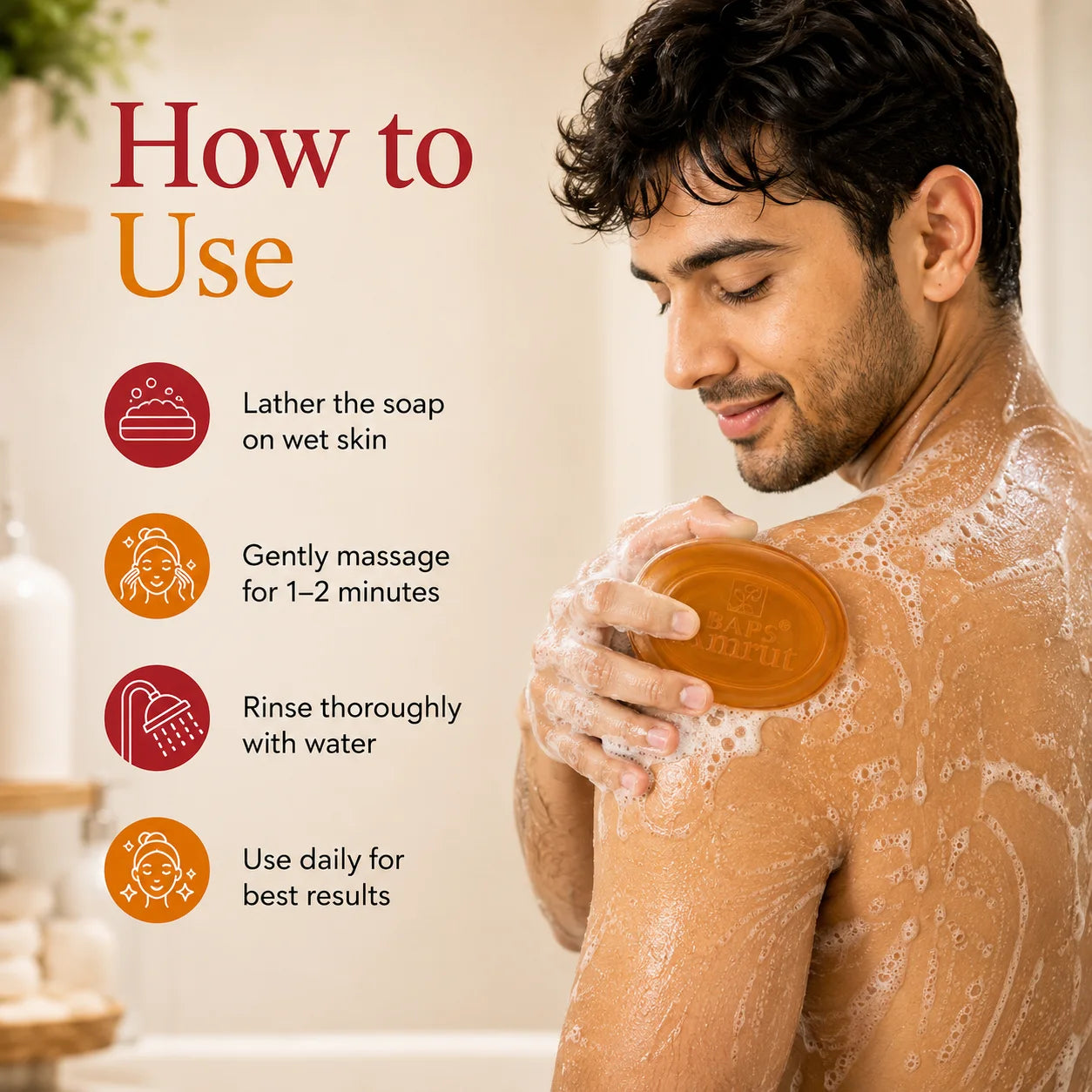 Glycerine Saffron Soap