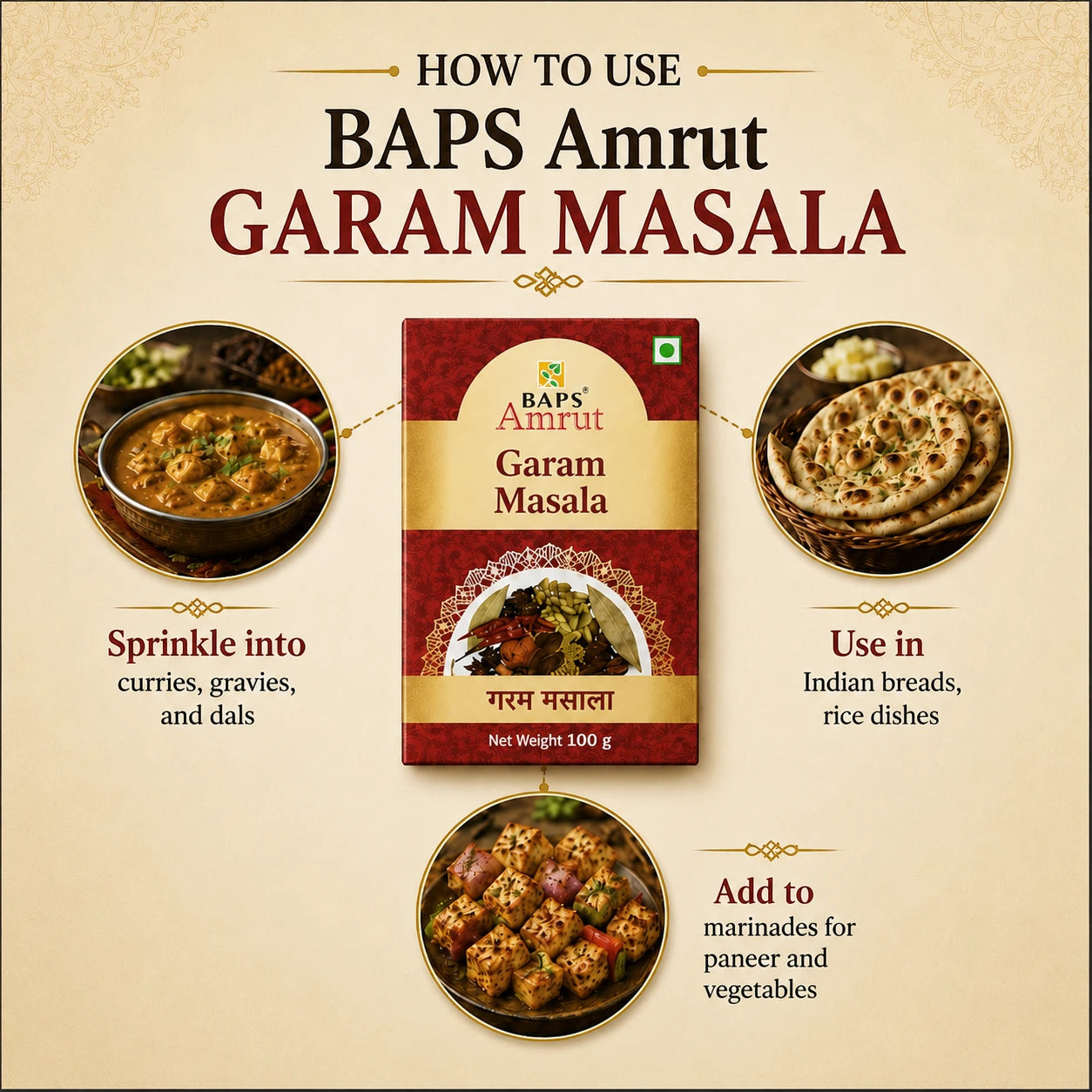 Garam Masala- Satvik Kitchen Blended Spice Mix
