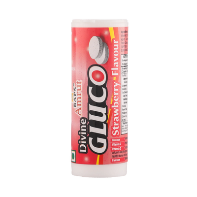 Divine Gluco Strawberry Tablets
