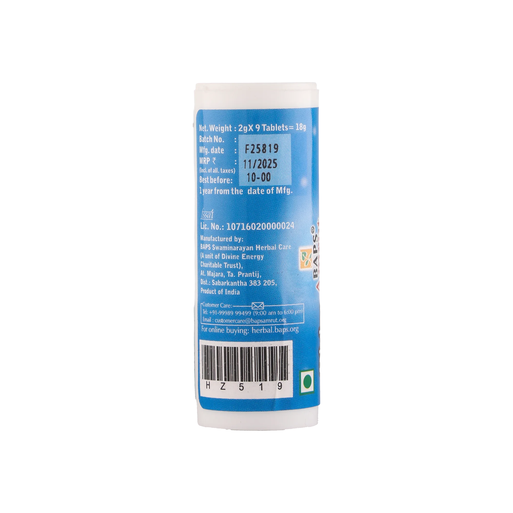 Divine Gluco Mint Tablets