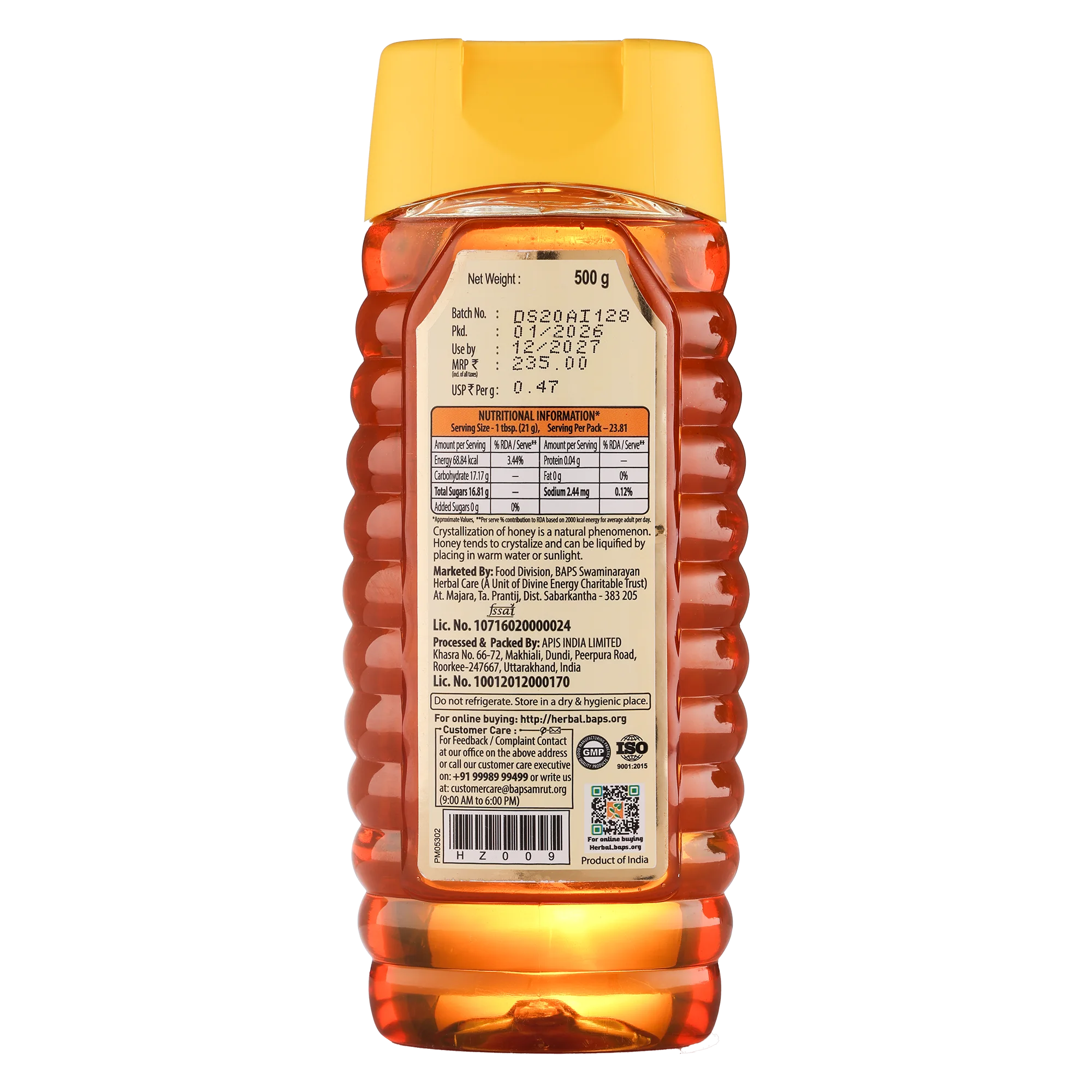 Honey- Natural Sweetener for Everyday Use