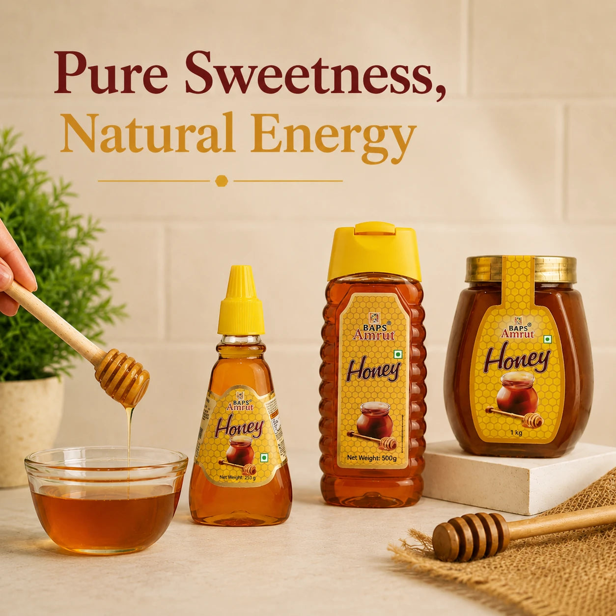 Honey- Natural Sweetener for Everyday Use