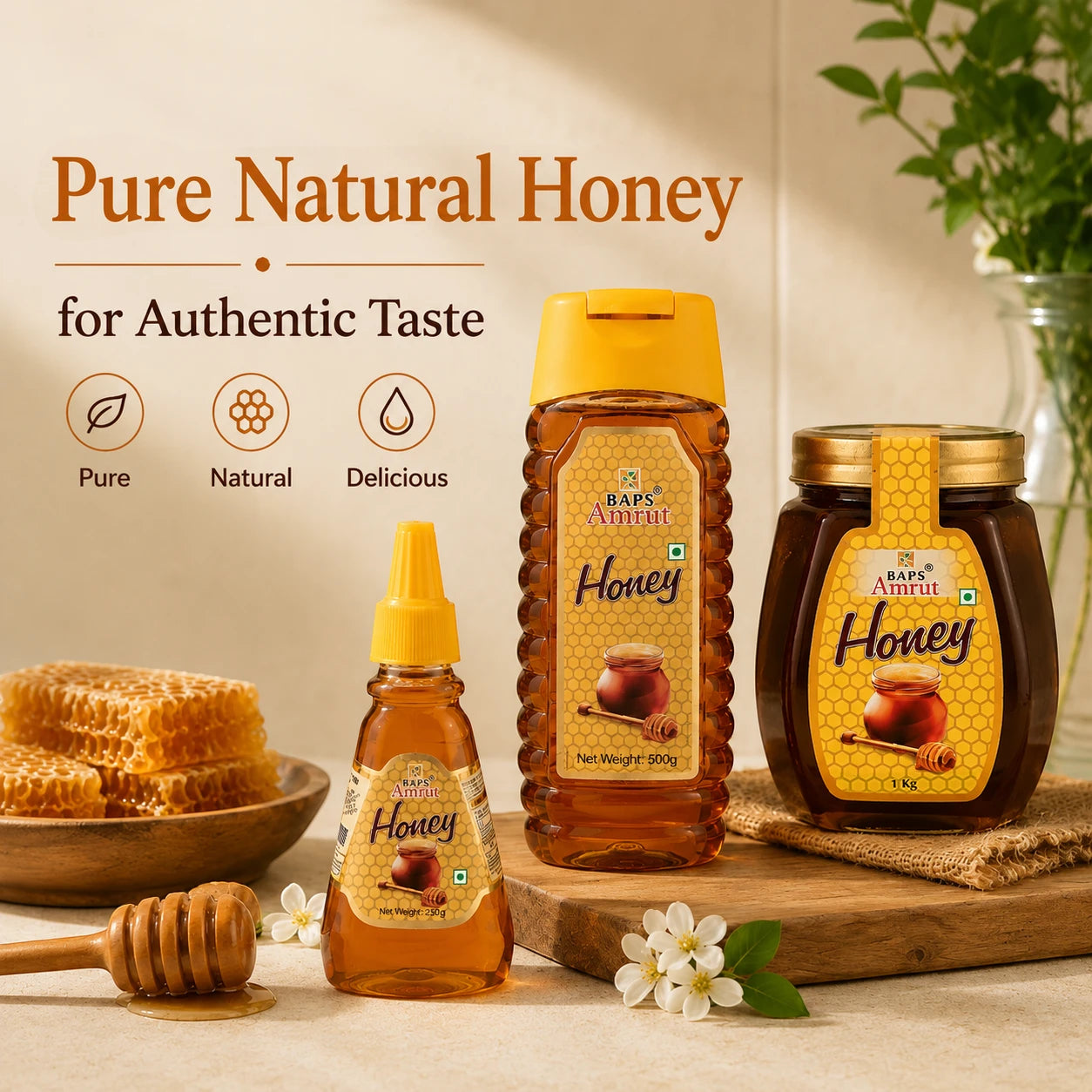 Honey- Natural Sweetener for Everyday Use