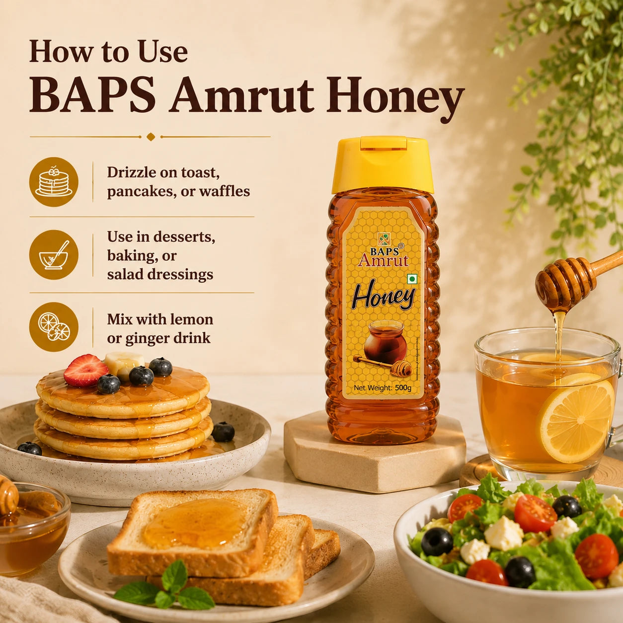 Honey- Natural Sweetener for Everyday Use