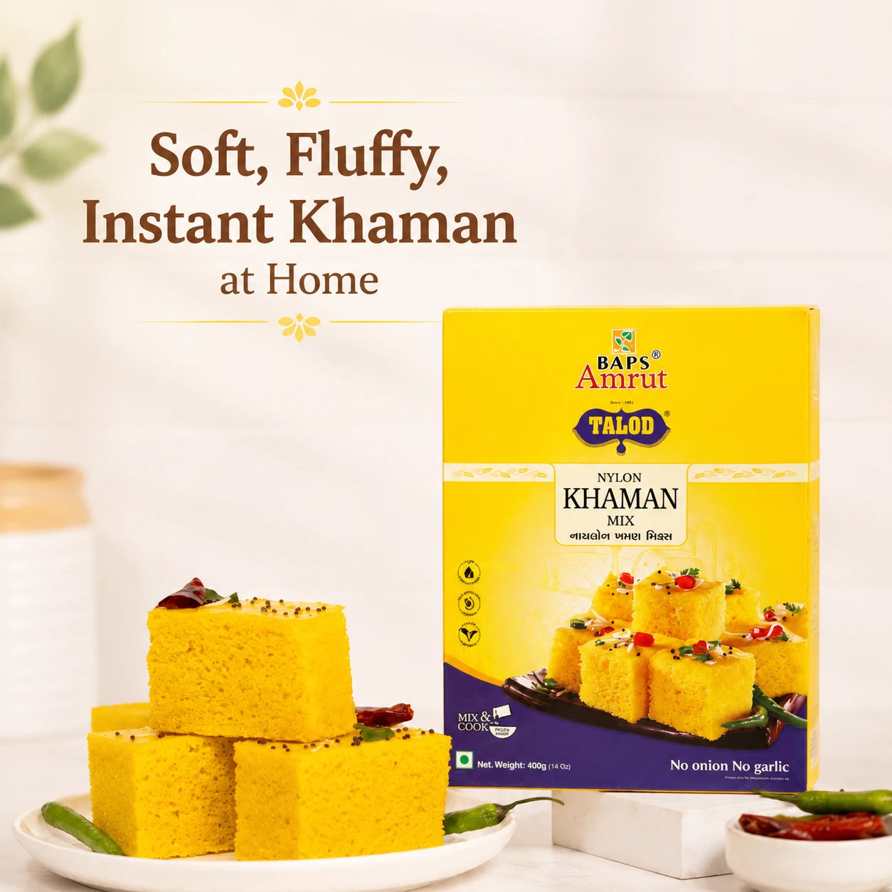 Nylon Khaman Mix- Satvik Kitchen Instant Gram Flour Snack